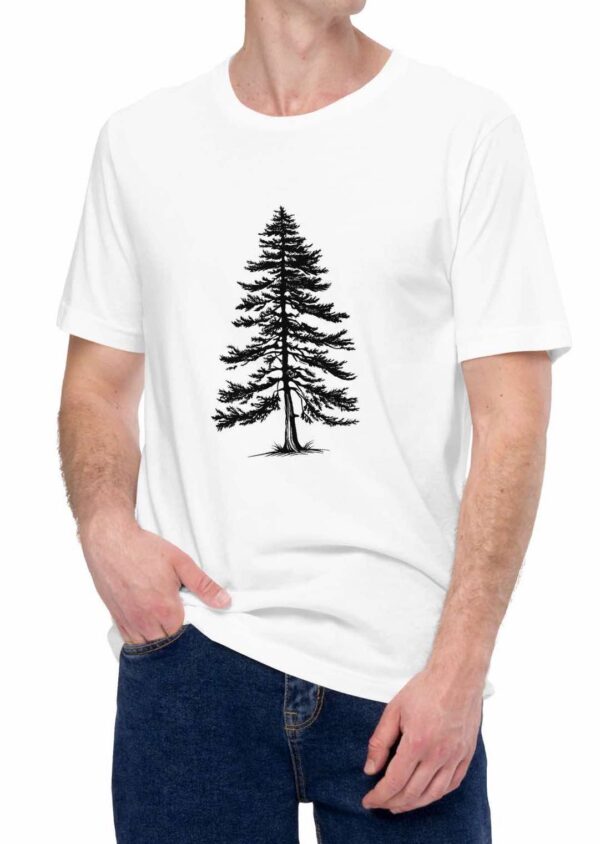 'Lone Pine' T-Shirt (White Logo) - Image 8